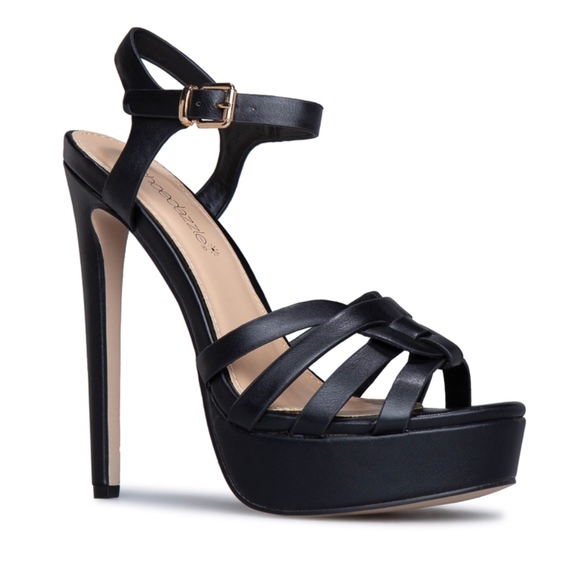 Sexy Sandals Abrial Platform Dress Sandals NIB - Picture 1 of 8